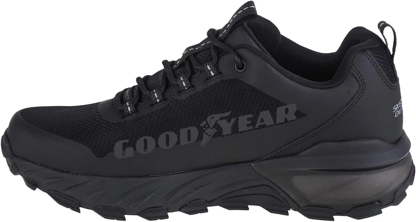Кроссовки Skechers Unisex Koopa Volley Low Lifestyle Trainers, Black Synthetic Mesh Trim — фото 3