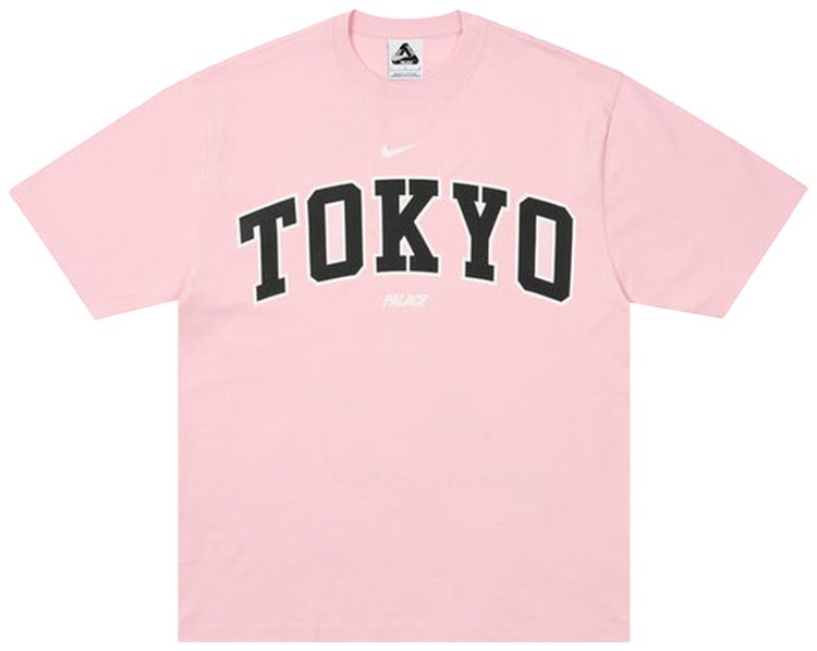 

Футболка Palace x Nike Shop, розовый