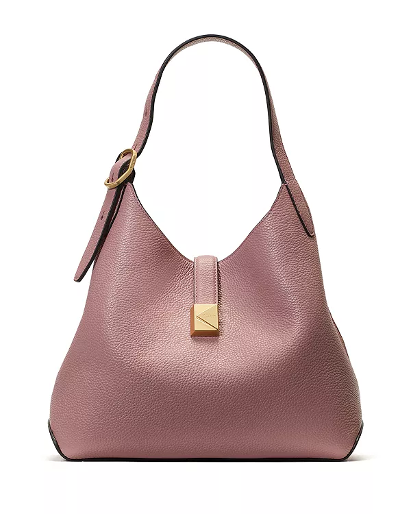 

Маленькая сумка-тоут через плечо из зернистой кожи Deco. Kate Spade New York, розовый