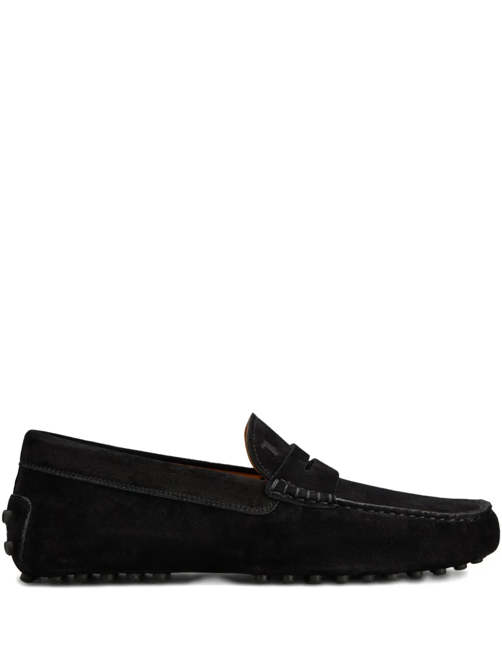 

Замшевые лоферы TOD'S, черный
