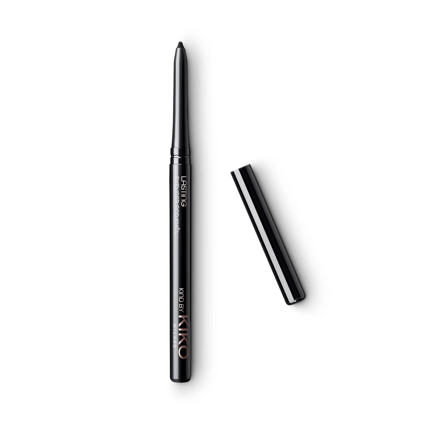 KIKO Milano Kind by KIKO Стойкая подводка для глаз &Khol 01, карандаш для линии роста ресниц и внешнего уголка глаза, Black