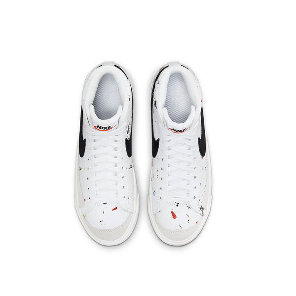 Кроссовки blazer mid '77 'paint splatter' Nike, белый — фото 4