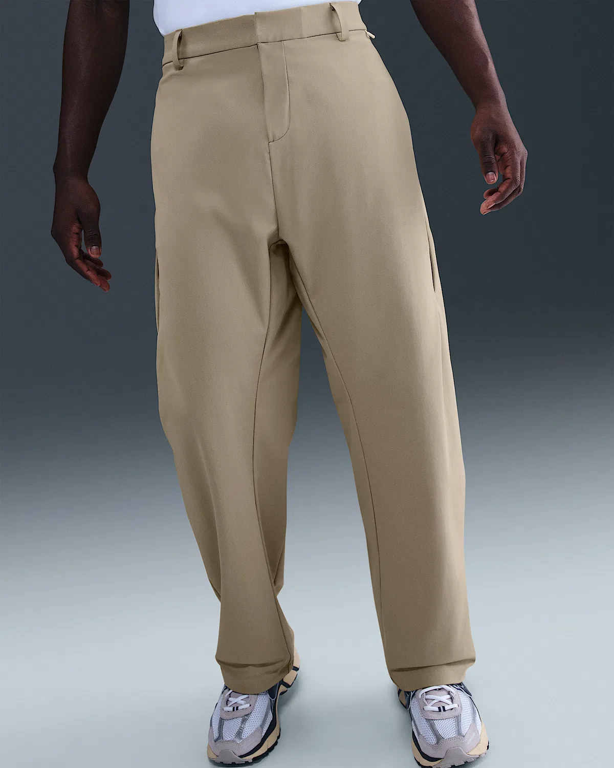 Мужские свободные брюки Nike 24.7 PerfectStretch Dri-FIT UV Utility, Desert Khaki/Khaki — фото 2