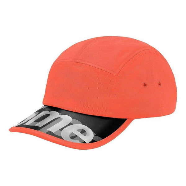 

Бейсболка lenticular visor camp cap 'orange white black' Supreme, оранжевый