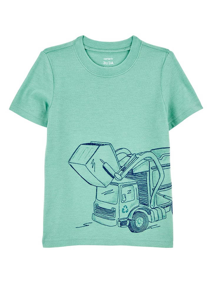 

Футболка carter's, зеленый