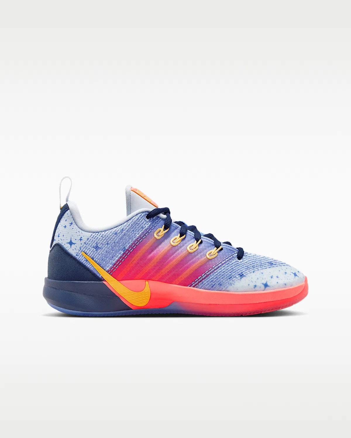 Детские баскетбольные кроссовки Sabrina 3 SE, Football Grey/Royal Pulse/Hot Lava/Topaz Gold — фото 3
