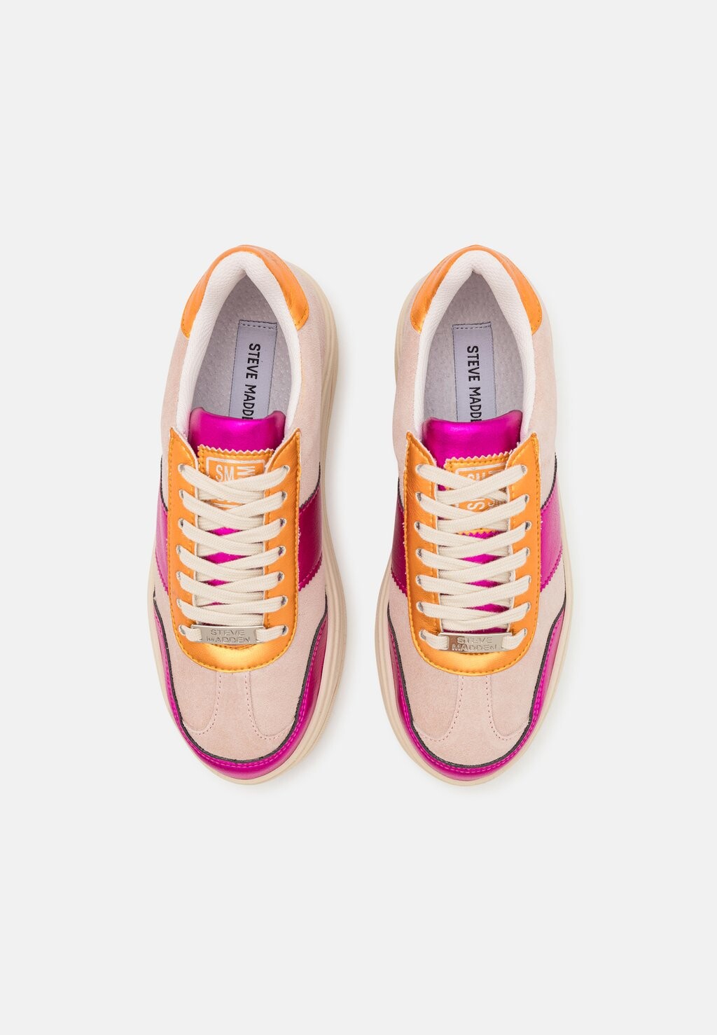 

Кроссовки на шнуровке MOXY Steve Madden, розовый