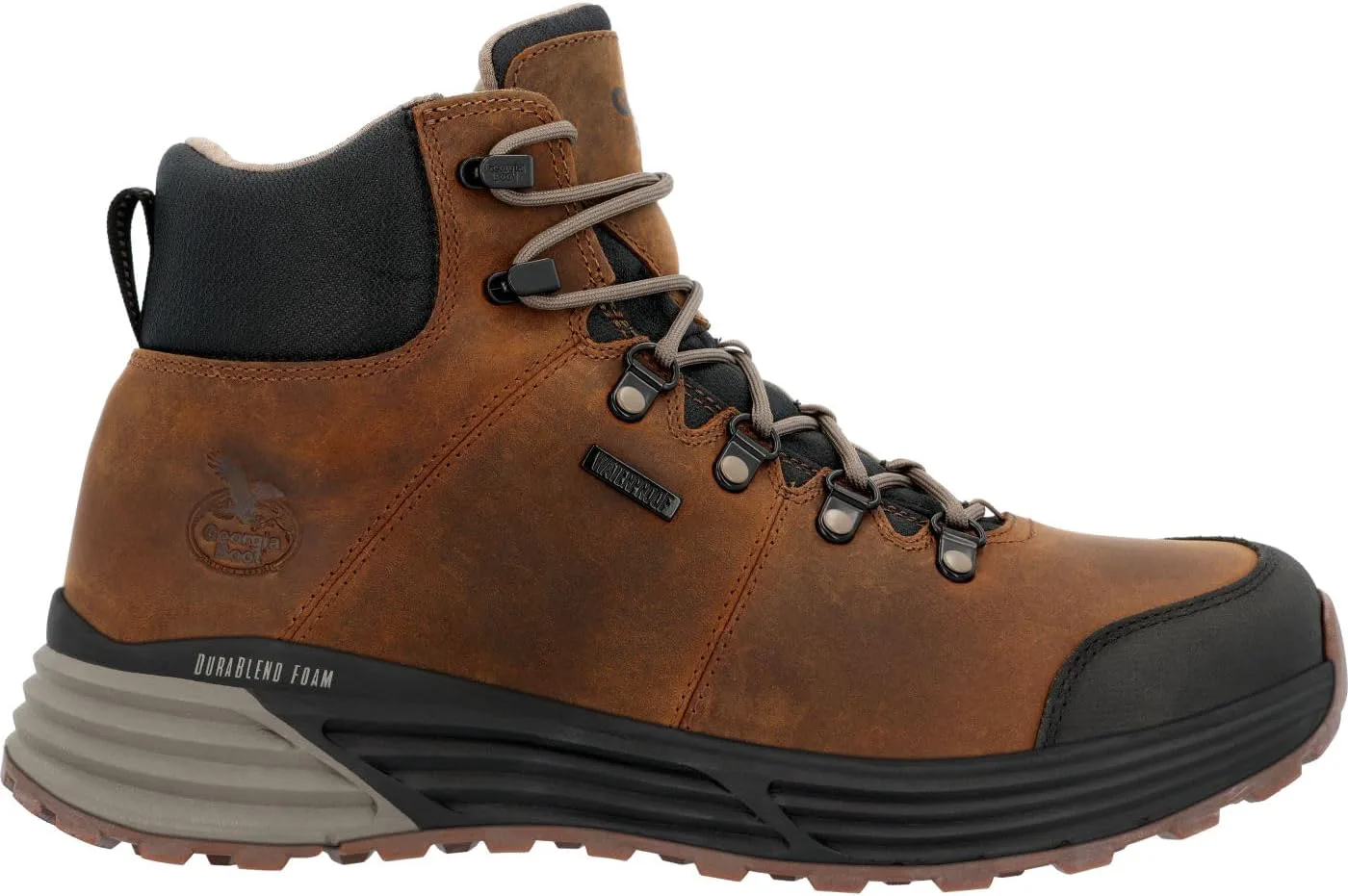 Мужские водонепроницаемые походные ботинки Georgia Boot Durablend Sport с композитным носком, коричневый — фото 3