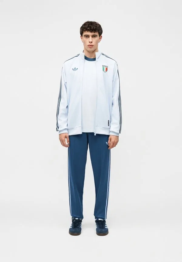 Спортивные штаны сборной италии по футболу Adidas Originals, Night Marine — фото 2