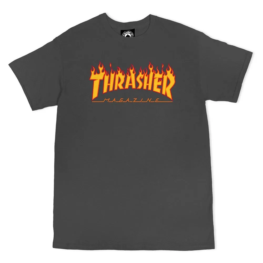 

Футболка с коротким рукавом Thrasher Flame, оранжевый