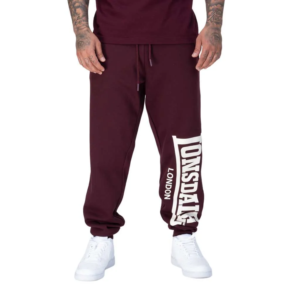 

Спортивные брюки Lonsdale Logo Large, фиолетовый
