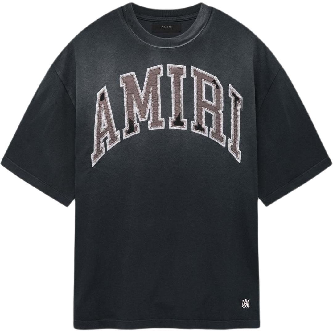 

Винтажная оверсайз футболка AMIRI, черный