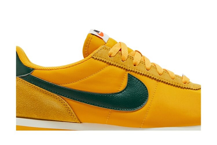 Кроссовки Wmns Cortez, цвет Yellow Ochre Gorge Green — фото 2