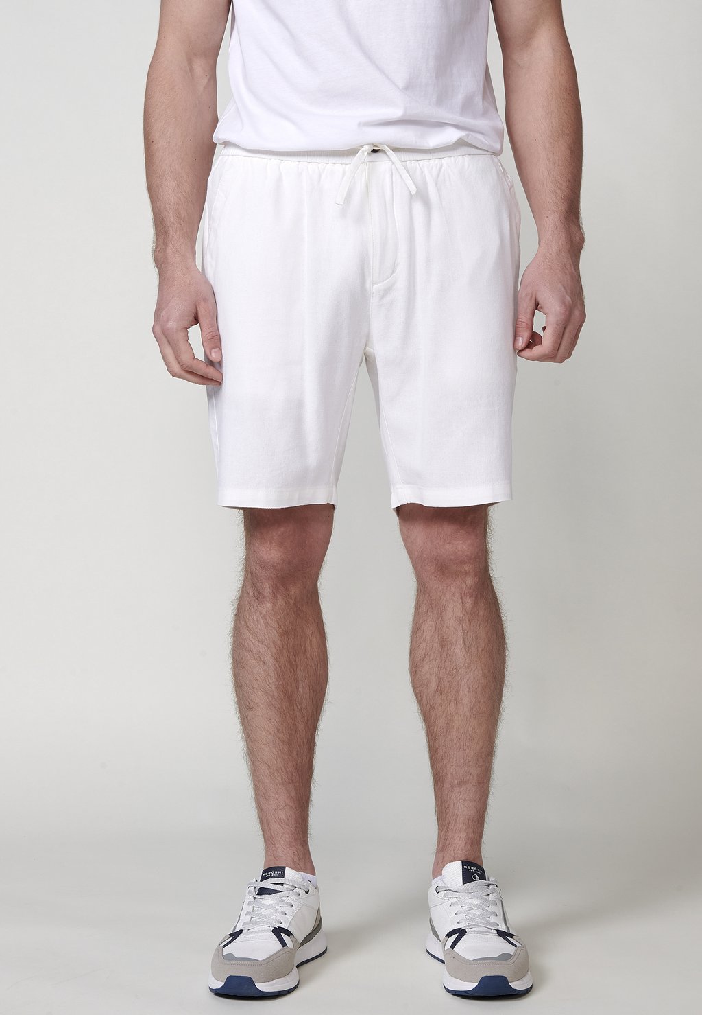 

Шорты Pantaloni sportivi Koroshi, слоновая кость
