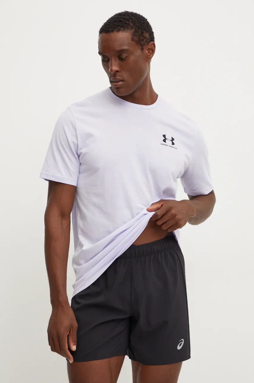 

Футболка Under Armour SPORTSTYLE LEFT CHEST, фиолетовый