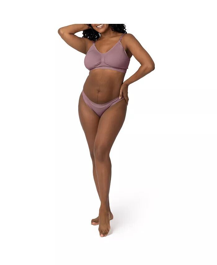 

Послеродовые стринги Plus Size Grow with Me Kindred Bravely, синий