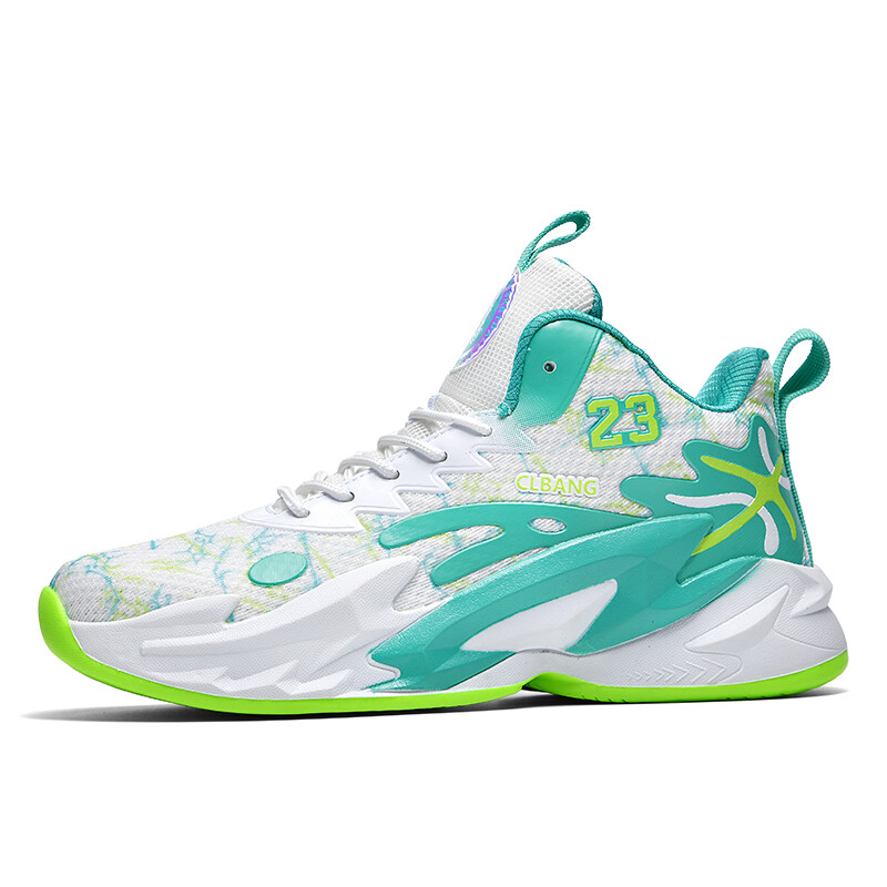 

Баскетбольные кроссовки Basketball Shoes Unisex Mid-Top Musnodo, цвет White Gray