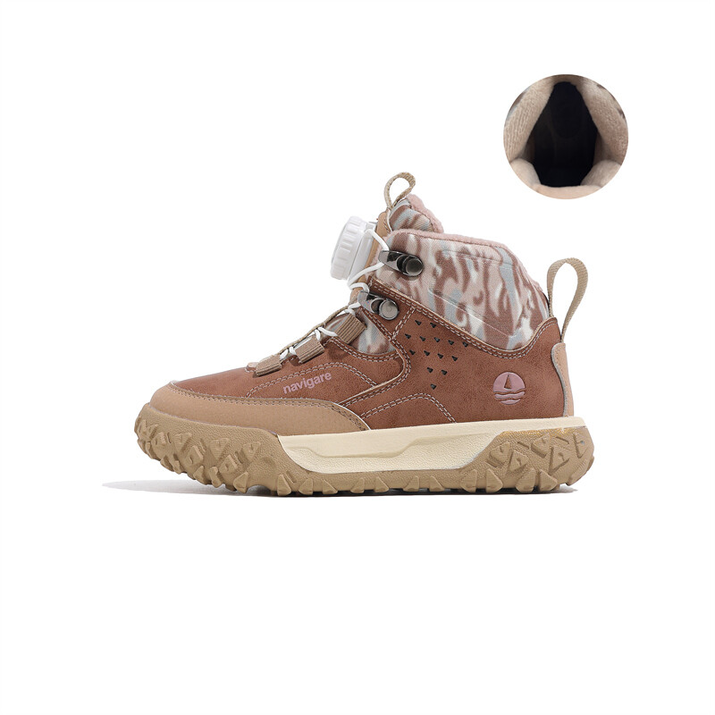 Кроссовки NAVIGARE Kids Lifestyle Shoes Kids High-top, черный — фото 3