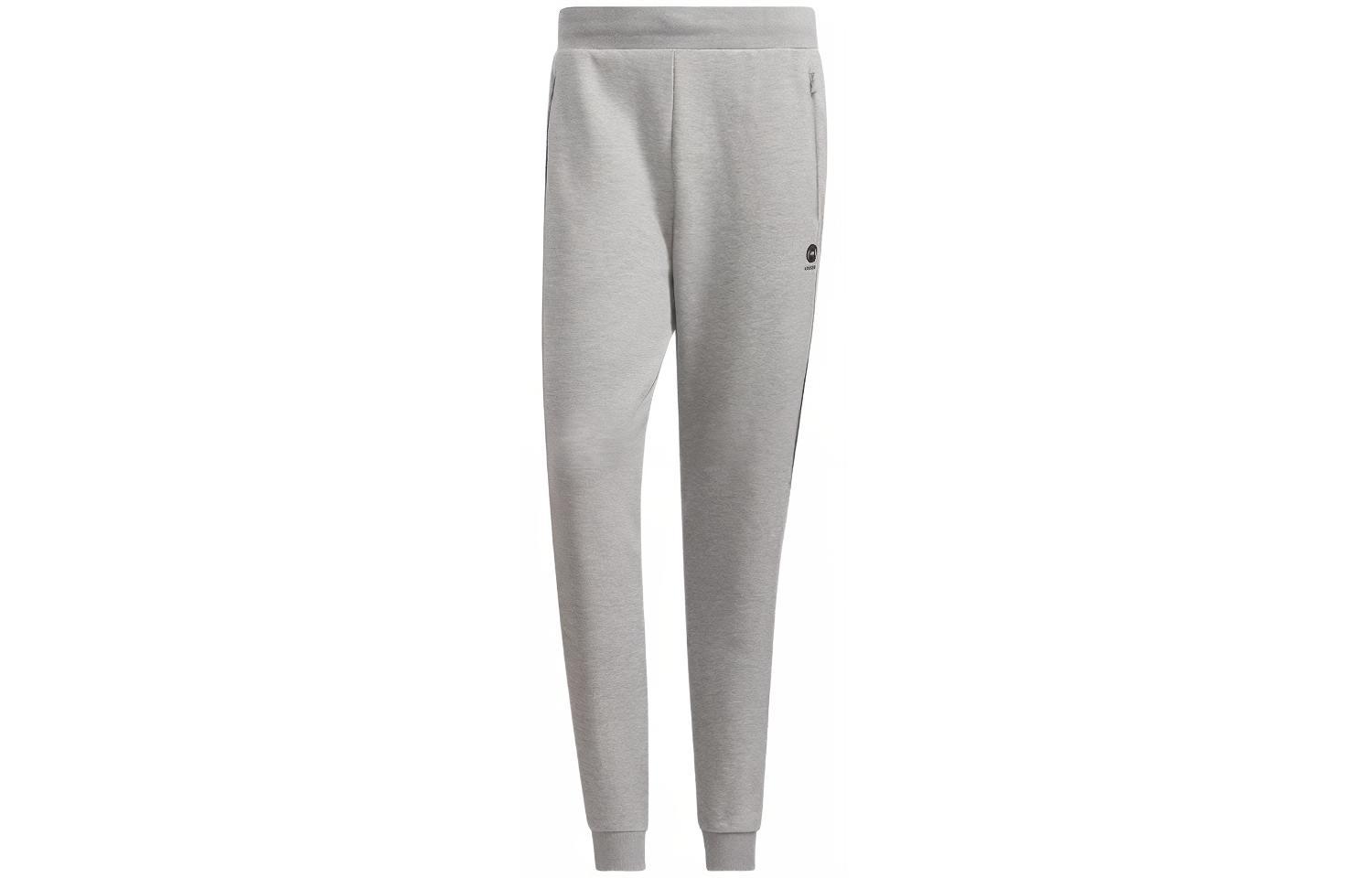 

Вязаные спортивные штаны мужские серые Adidas Neo