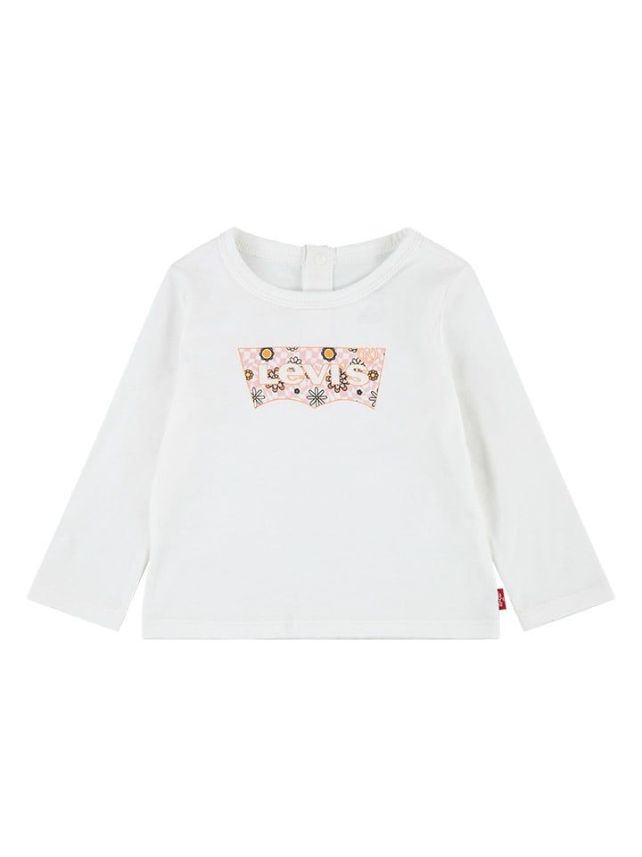 

Рубашка с длинным рукавом Levi's Kids, белый