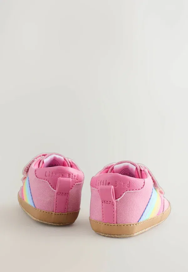 Пинетки Little Bird, модель Pastel rainbow tape gum sole padders, розовый — фото 3