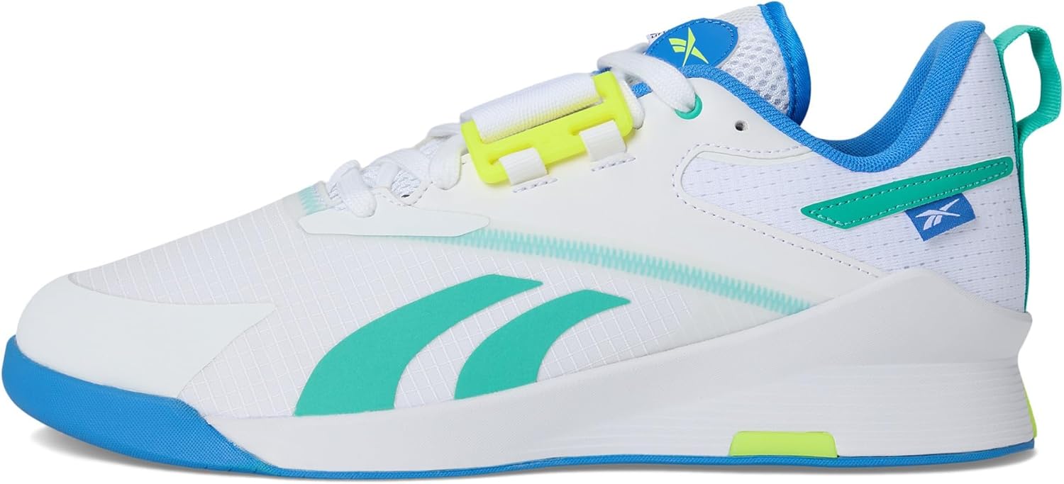 Мужские кроссовки Reebok Lifter Pr III, белый/зеленый — фото 4