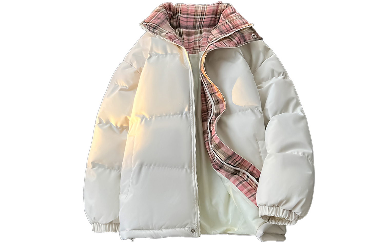 

WARRIOR Пуховик унисекс Huichao Open Ended Smile Collection, Khaki