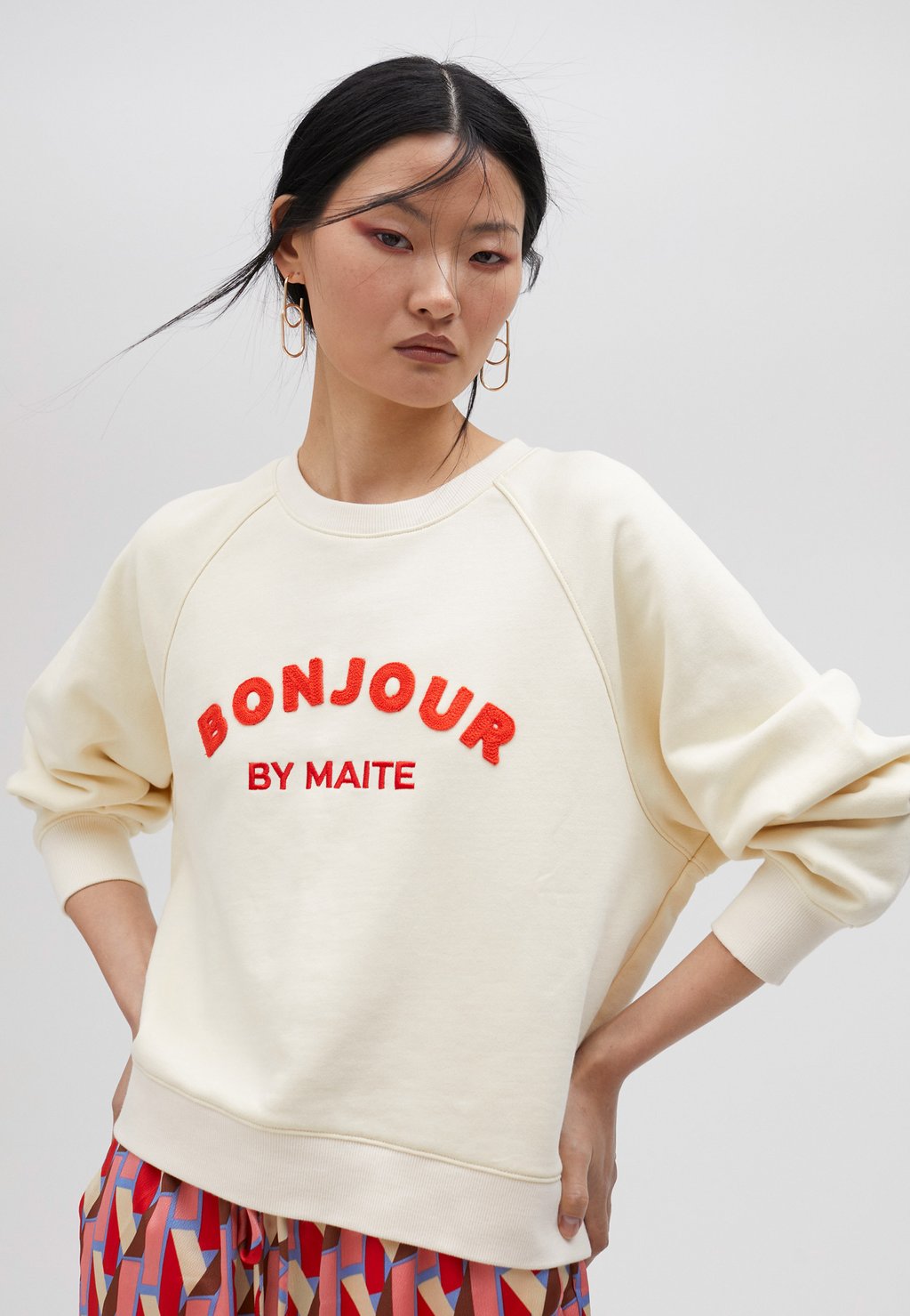 

Толстовка LOLA CASADEMUNT, молочный