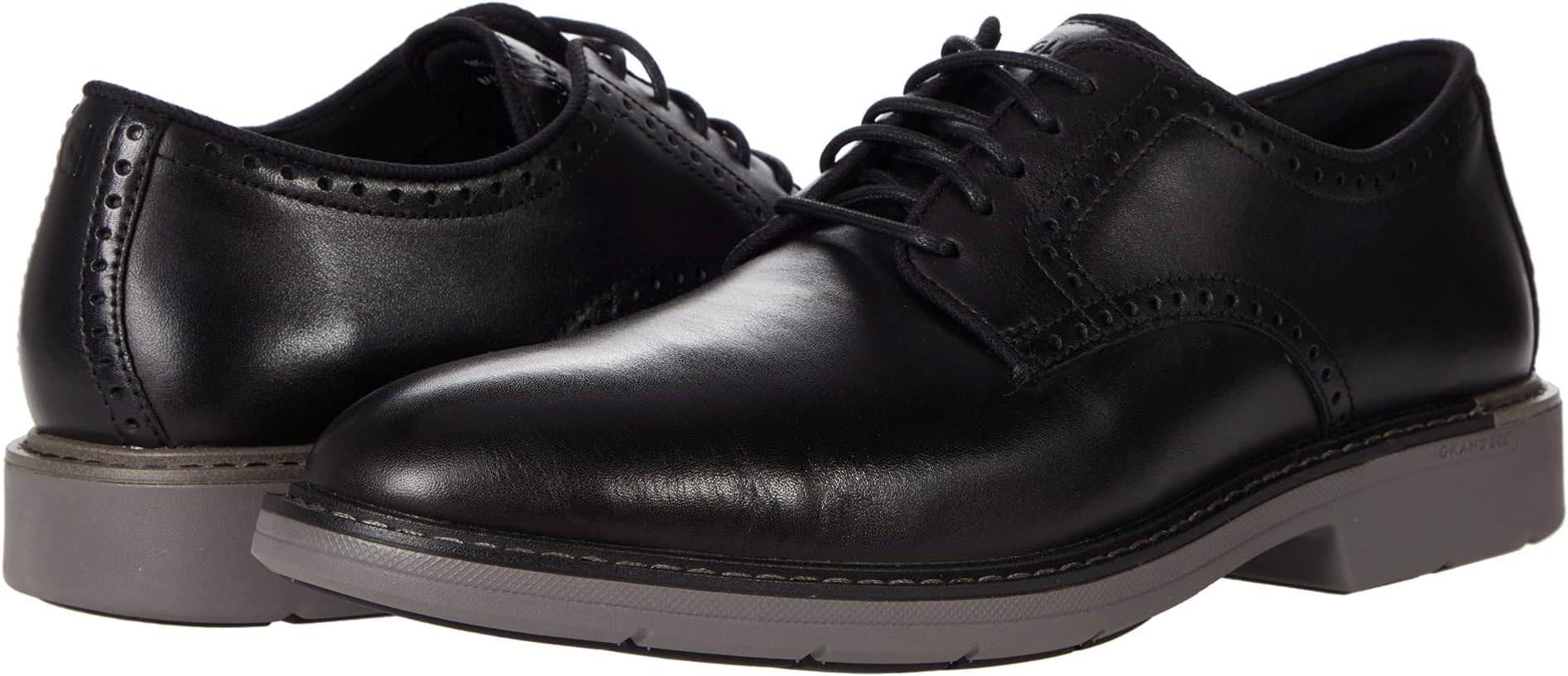 

Оксфорды Cole Haan Go-To Plain Toe Oxford, цвет Black/Gray Midsole