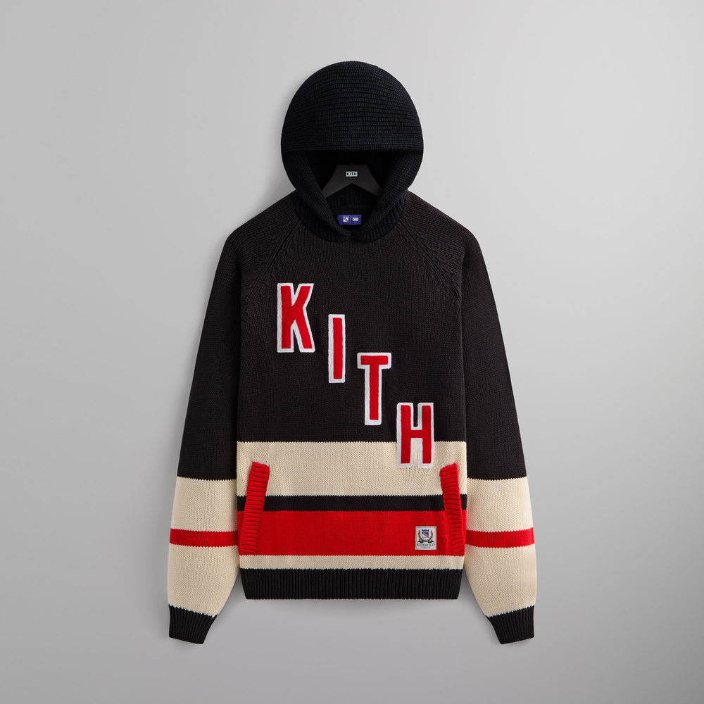 

Худи Kith for the New York Rangers Hooded Delk Sweater, черный