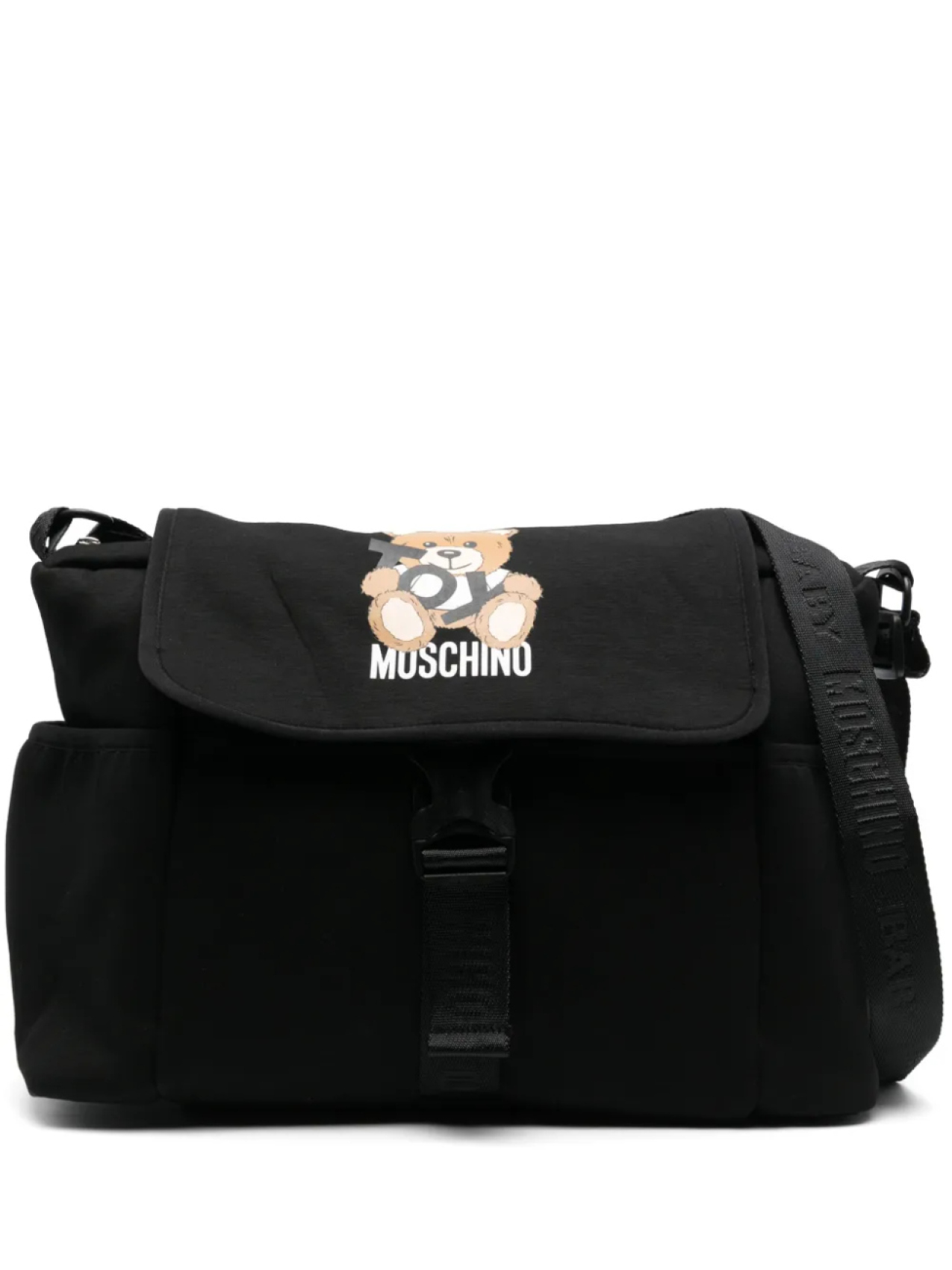 

Пеленальная сумка Teddy Bear Moschino Kids, черный