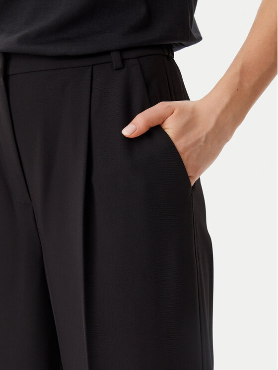 Широкие брюки Travel Twill K20K208214 Calvin Klein, черный — фото 4
