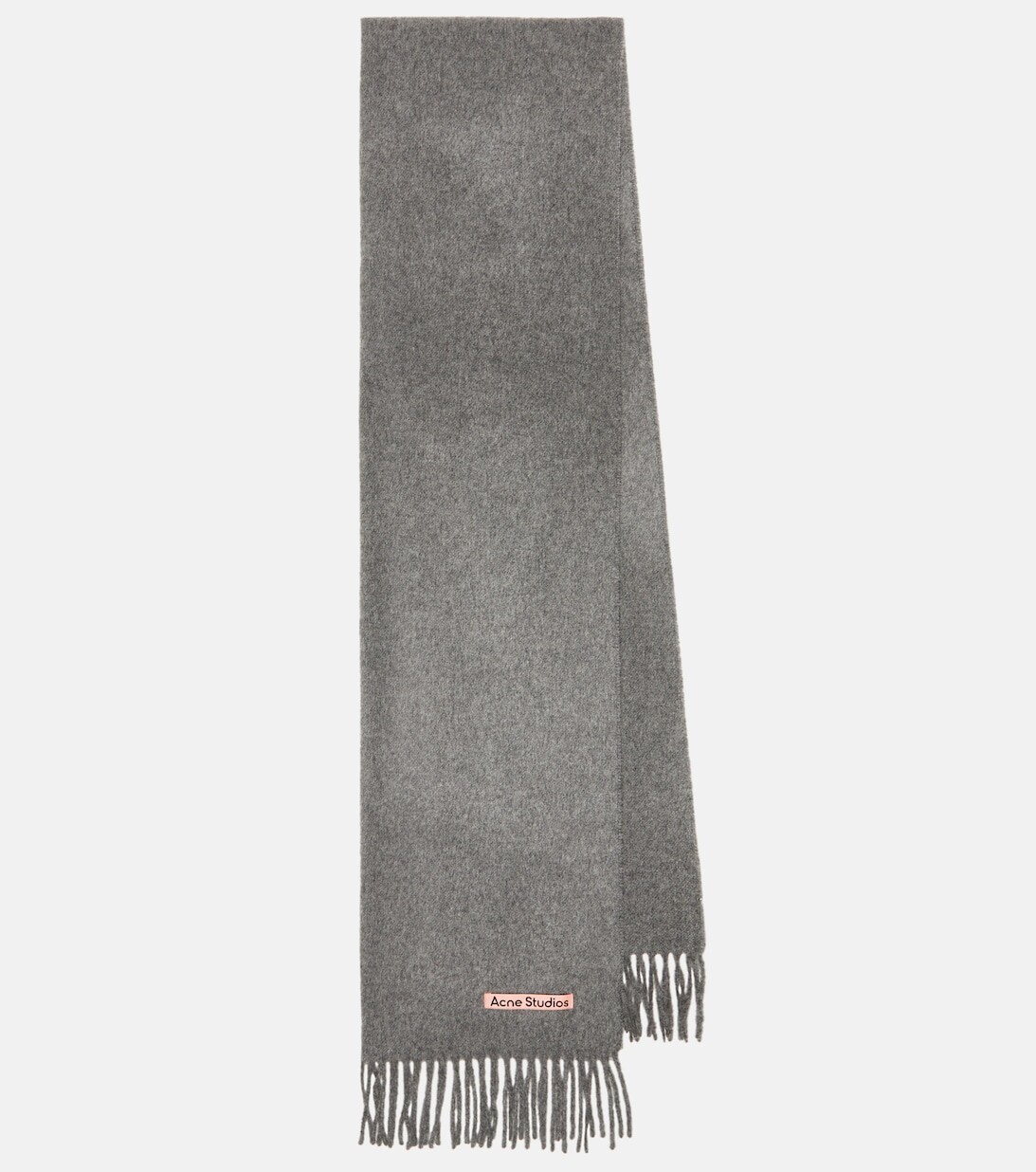 

Кашемировый шарф Acne Studios, серый