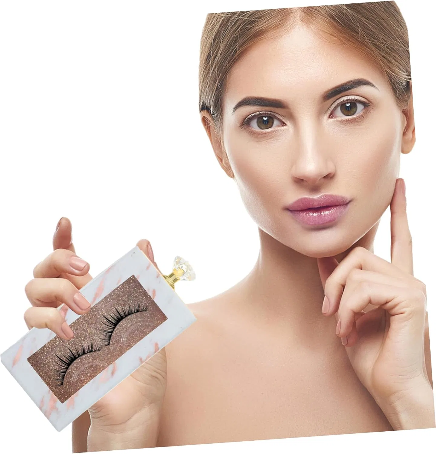 Футляр для ресниц Beaupretty с прозрачным окном и ручкой — фото 3