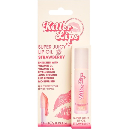 

Масло для губ Super Juicy Lip Oil со вкусом клубники, 38 мл Killer L Ips