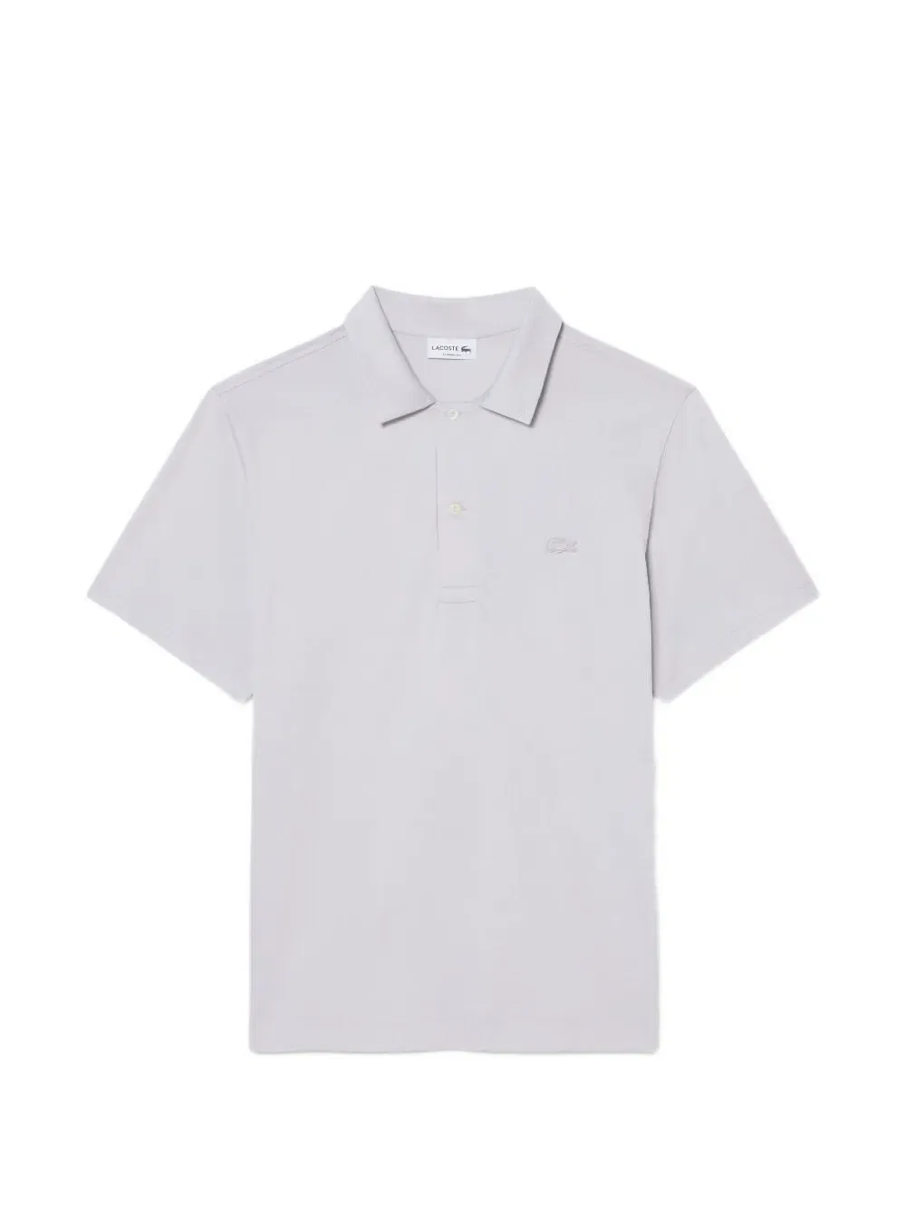 Рубашка-поло с коротким рукавом Lacoste, серый