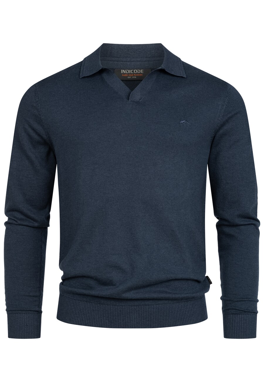

Свитер INDICODE JEANS Hagen, темно-синий