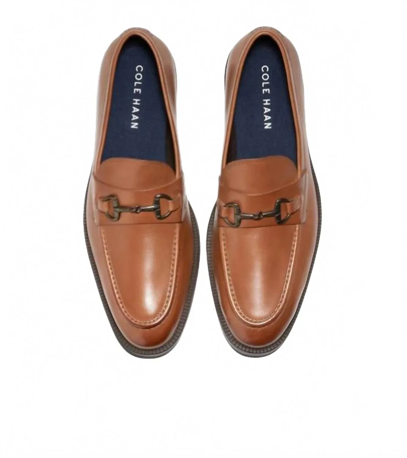 Cole Haan Мужские современные лоферы Modern Essentials Bit Loafers в цвете Habana Brown — фото 3