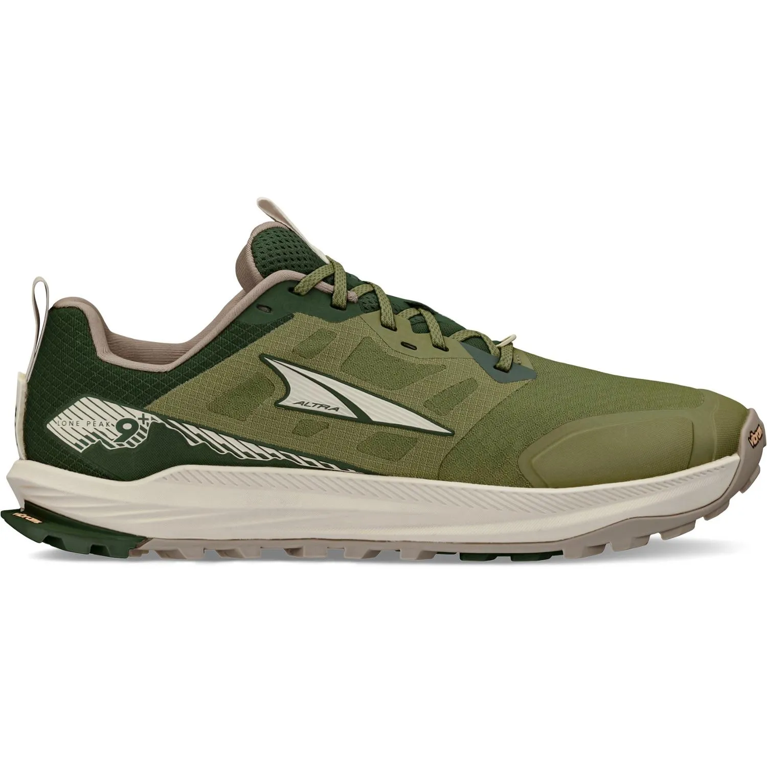 

Lone Peak 9+ Трейловые кроссовки для мужчин Altra, Green