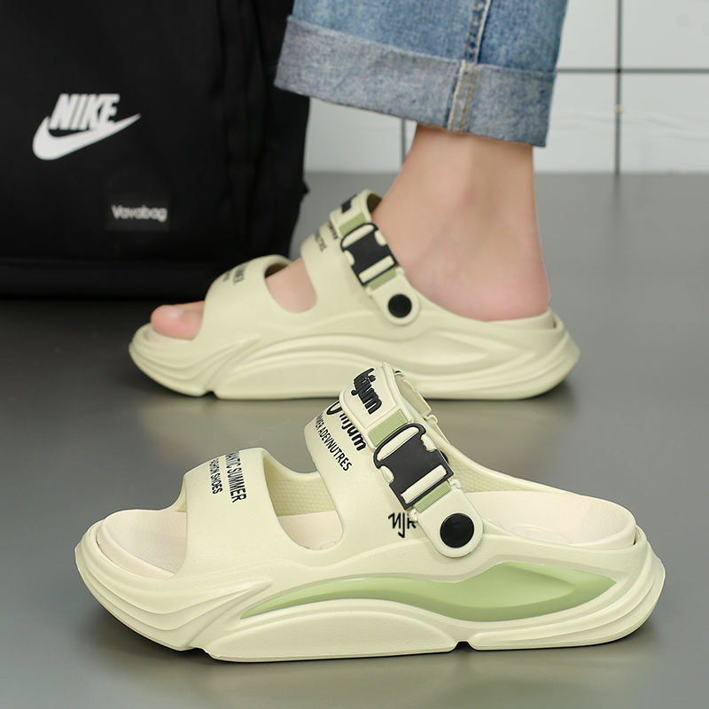 NANJIREN Пляжные сандалии унисекс бежево-коричневые, цвет Beige Brown — фото 4