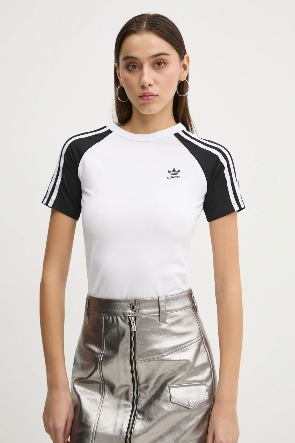 

Футболка 3S SLIM TEE adidas Originals, белый