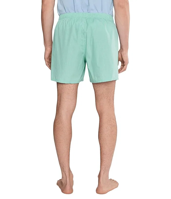 Трусы с принтом Printed Woven Boxer Polo Ralph Lauren, Tanner Mini Houndstooth/Cruise Navy Pp — фото 4