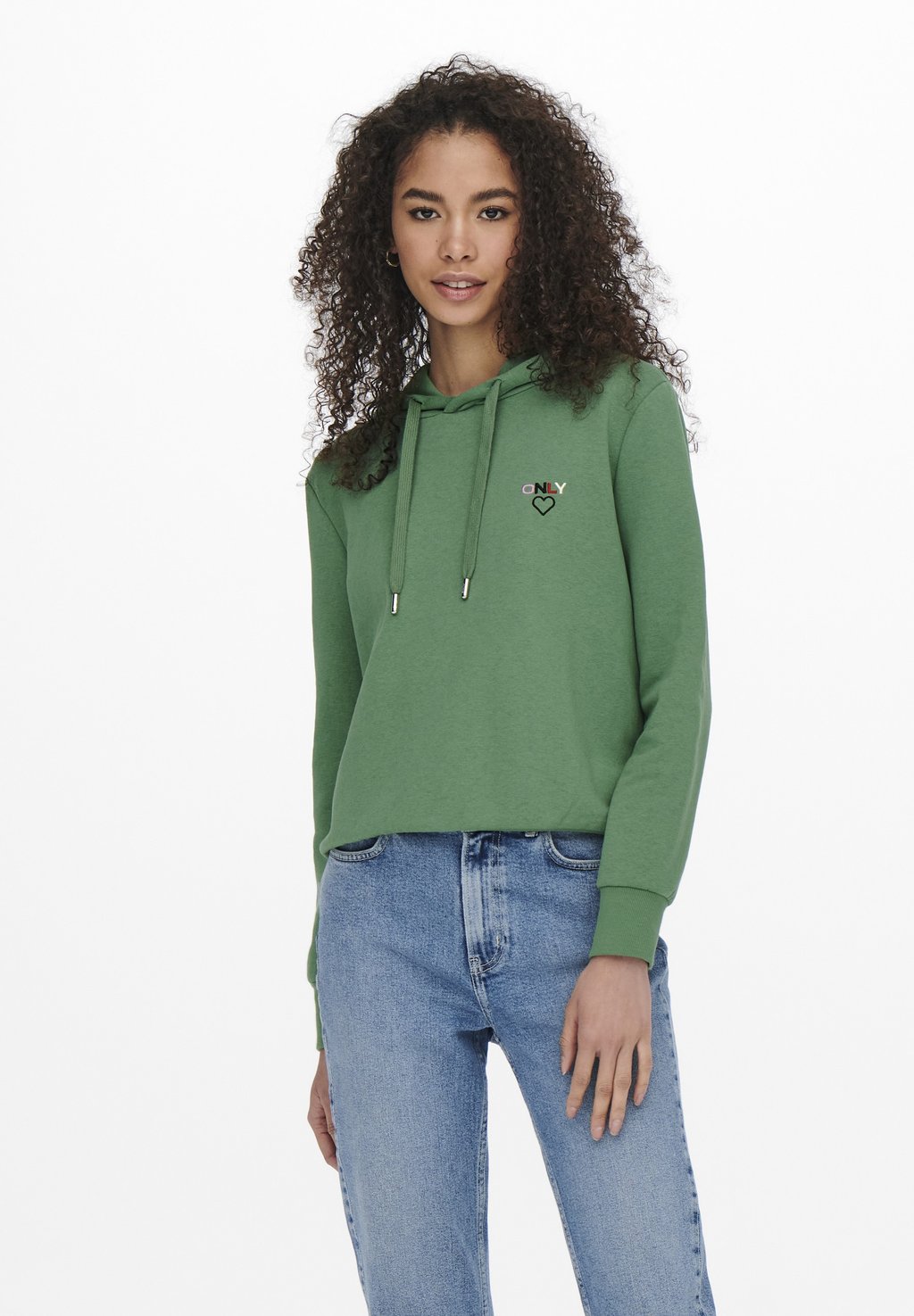 

Толстовка LOGOPRINT - Hoodie ONLY, темно-зеленый