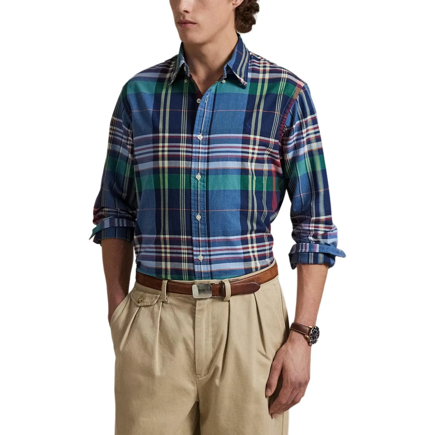 Рубашка в клетку Polo Ralph Lauren, Multicolor — фото 3