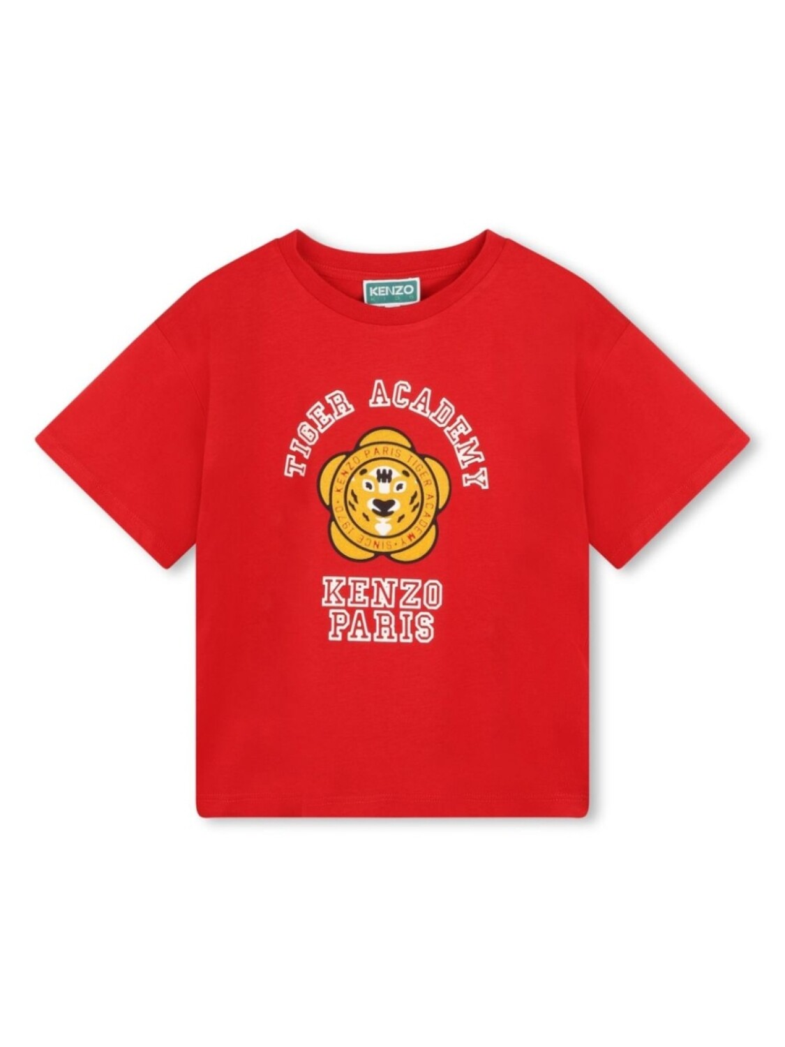 

Kenzo Kids футболка с логотипом, красный
