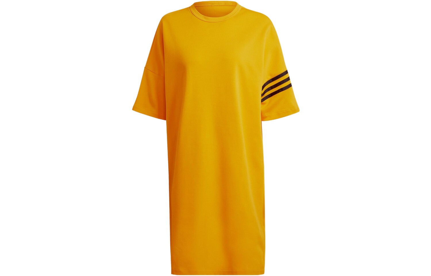 

Платье с короткими рукавами женское желтое Adidas Originals
