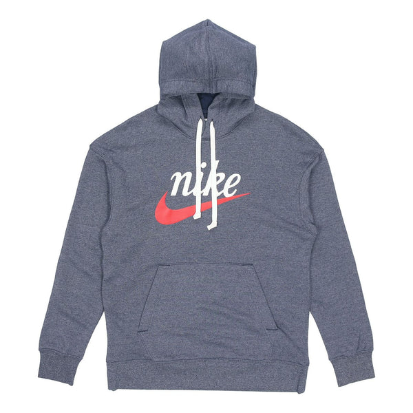 

Толстовка Nike AS Men's Nike Sportswear HERITAGE PO GX MIDNIGHT Navy, серый