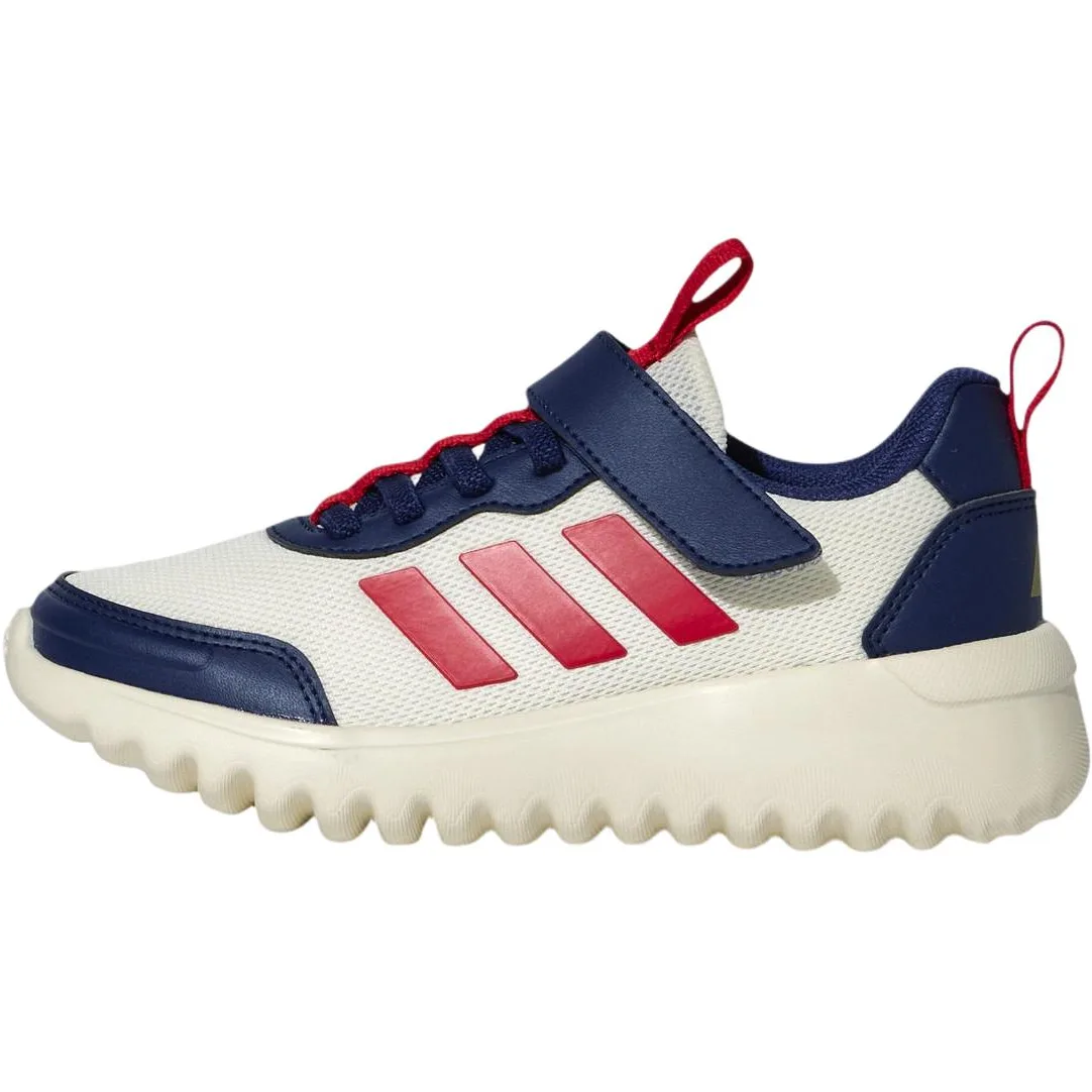 Adidas Низкие повседневные кроссовки бело-синие детские