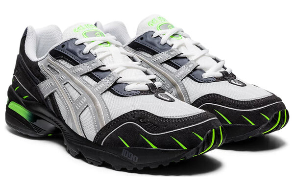 Кроссовки гель 1090 серый Asics, черный — фото 3