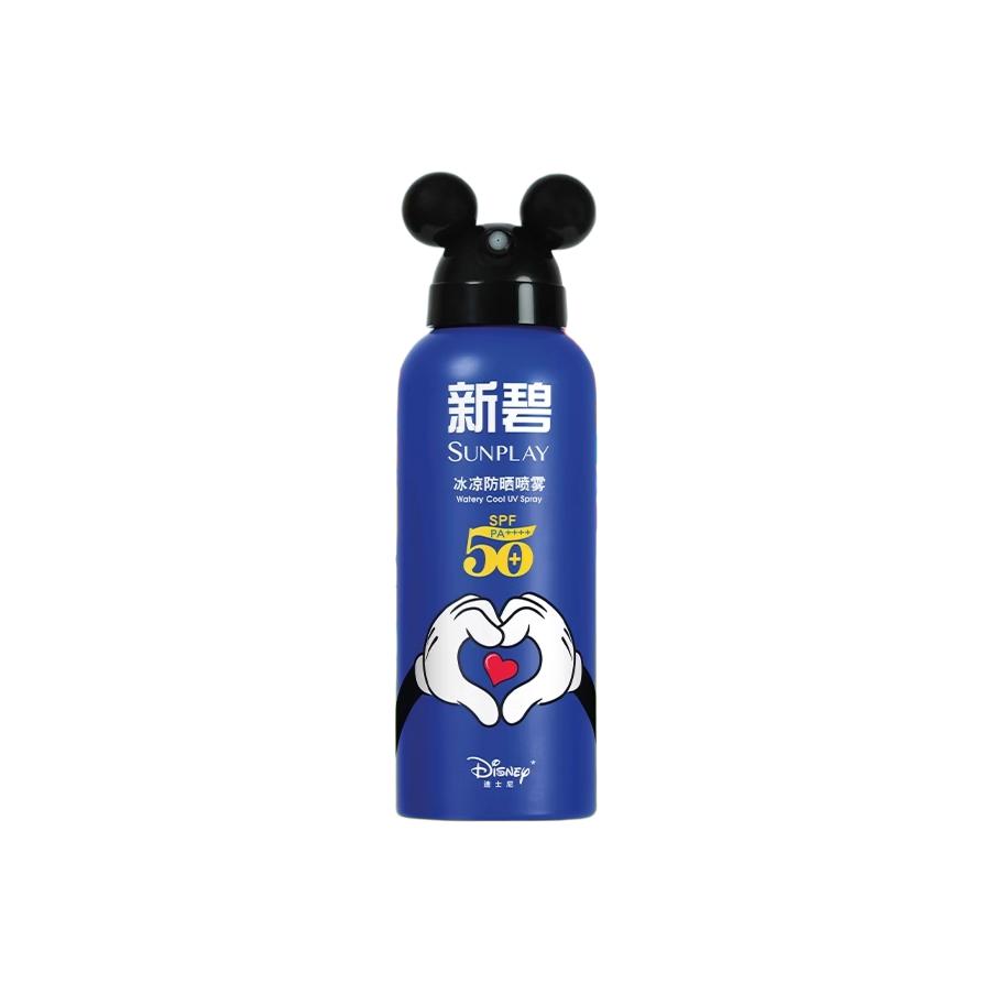 

Mentholatum Disney Limited Edition новый зеленый охлаждающий спрей солнцезащитный крем защита от ультрафиолета освежающий SPF50+ 150мл
